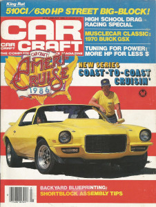 CAR CRAFT 1986 JAN - CANDIES-HUGHES-OSWALD, GSX